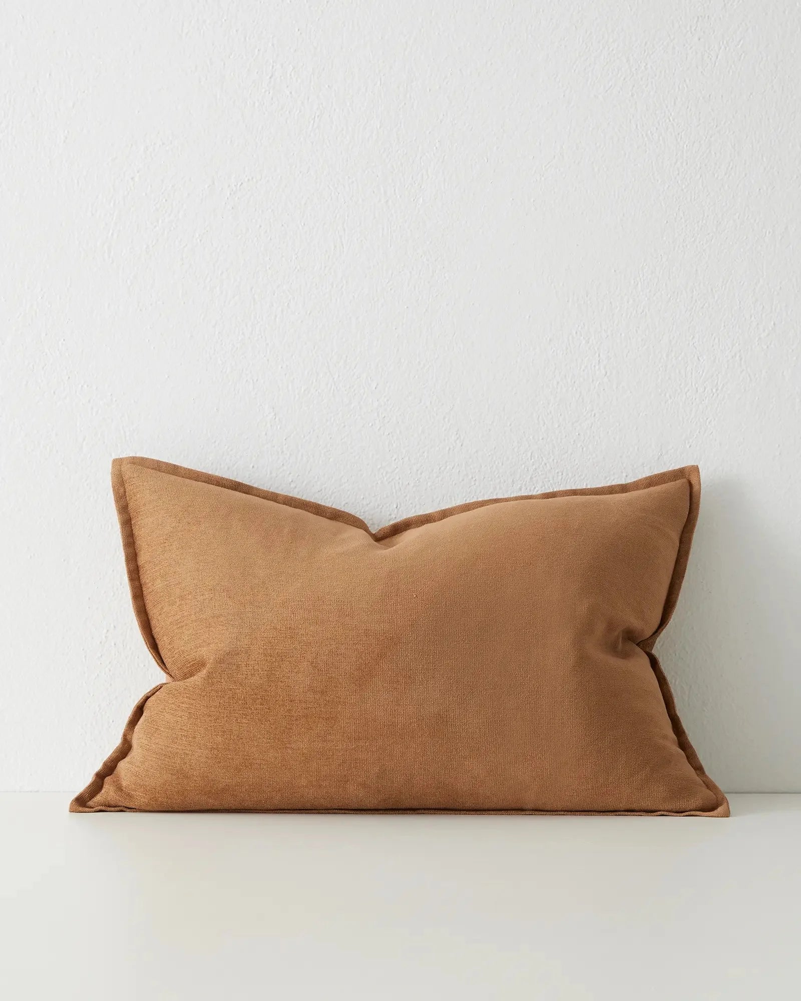 Fiore Cushion Ochre - Soft Decorative Throw Pillow for Sofa, Bed & Home Decor | Boho Chic Living Room & Bedroom Accent