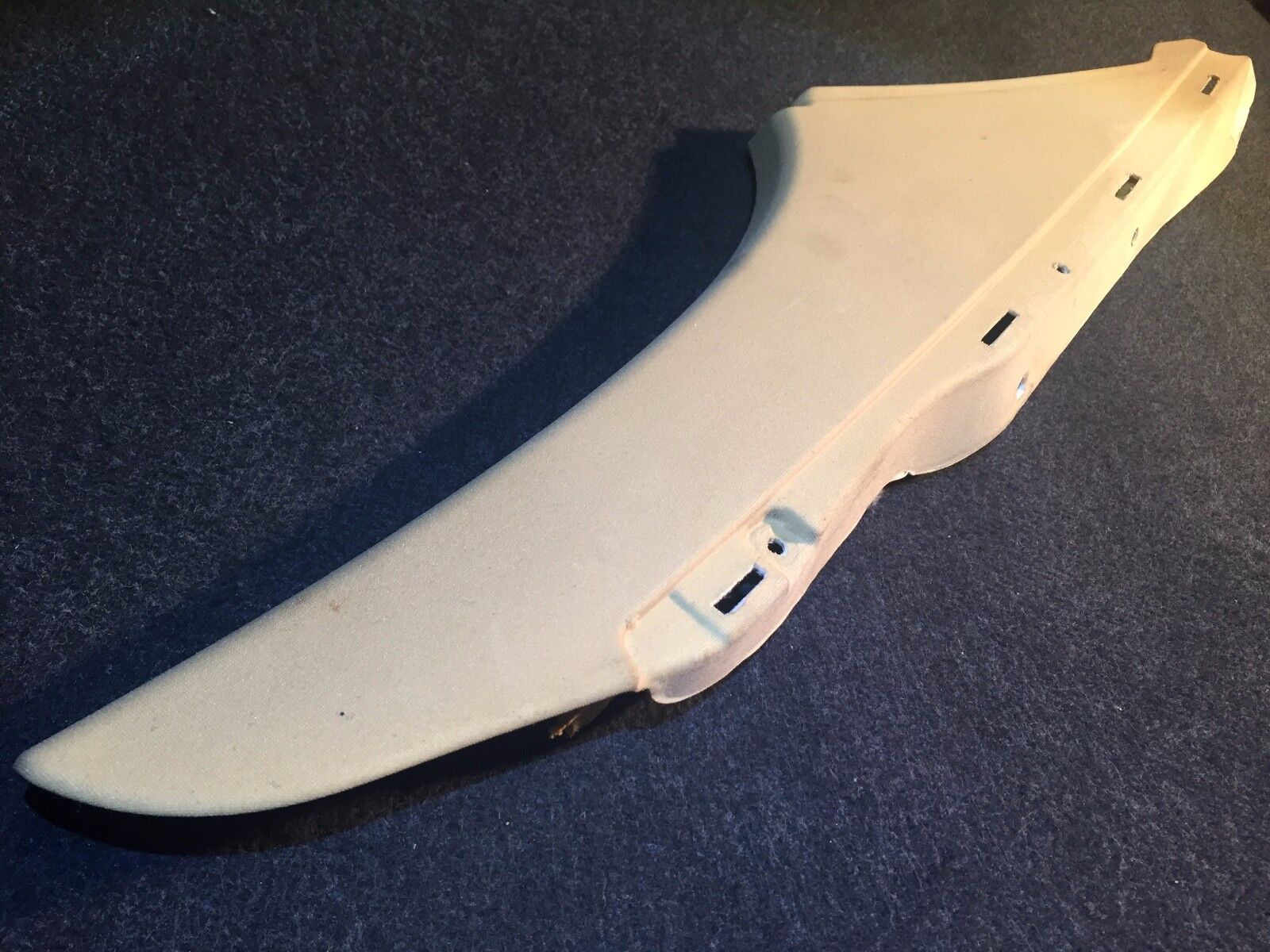 2002-2005 BMW 745i E65 Left Rear C-Pillar Trim Cover - Genuine OEM Part - Perfect for Interior Restoration & Car Detailing