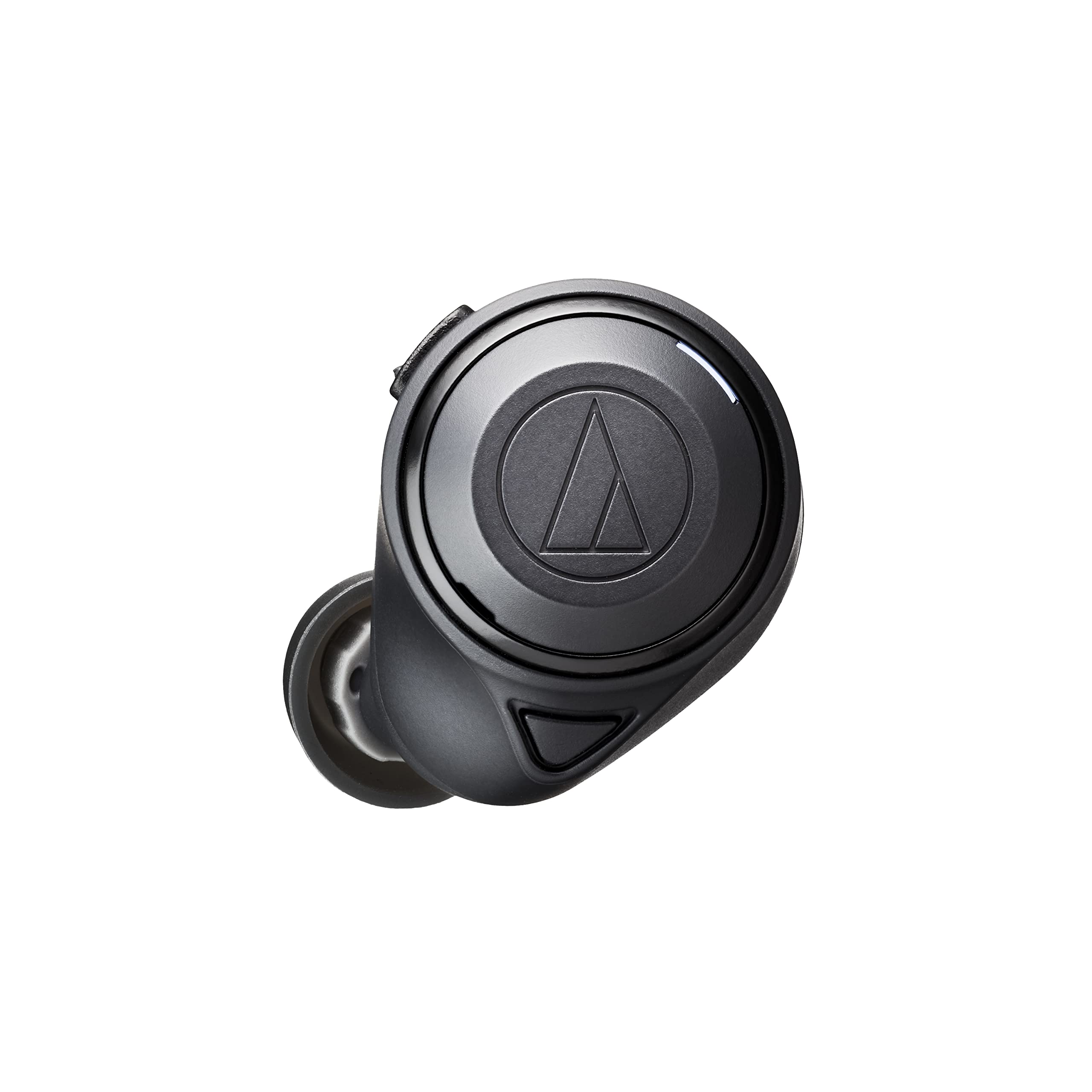 Audio-Technica ATH-CKS50TW Wireless Noise Cancelling Earbuds with 20H Battery & Wireless Charging Case - Bluetooth In-Ear Headphones with XS/S/M/L Eartips (Black) | Perfect for Commuting, Workouts & Travel