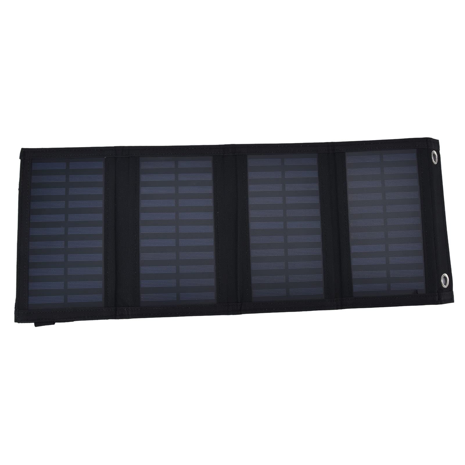 EXCLUZO 20W Solar Charger with USB Output - Portable Solar Power Bank for iPhone, Android, and Outdoor Activities - Perfect for Camping, Hiking, and Emergency Power Backup