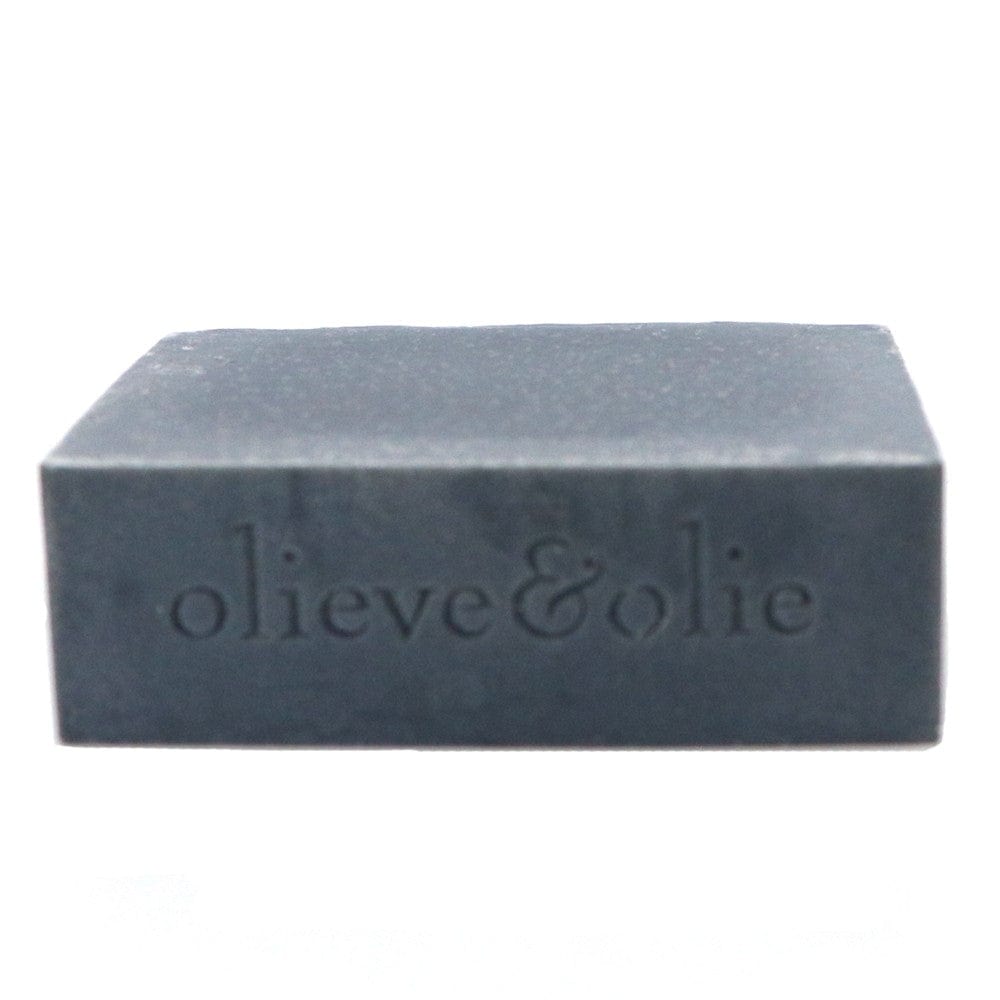 Olieve Bergamot Clary Sage & Charcoal Soap Bar 80g - Natural Handmade Face & Body Cleanser for Sensitive Skin - Perfect for Daily Skincare & Relaxing Bath Time