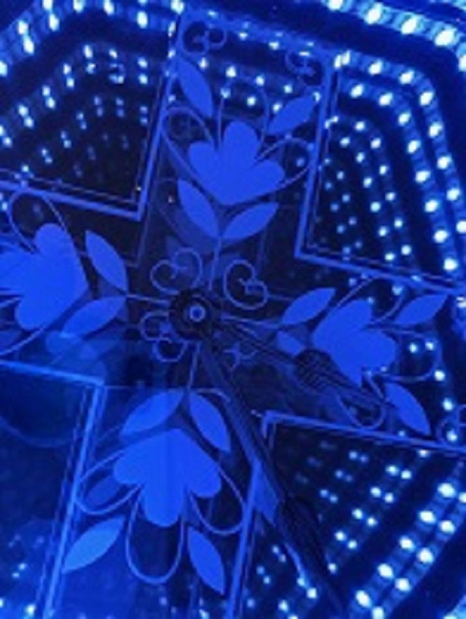 Infinity Mirror LED Light - Modern Home Decor for Bedroom, Living Room & Office | Perfect for Meditation, Parties & Relaxation