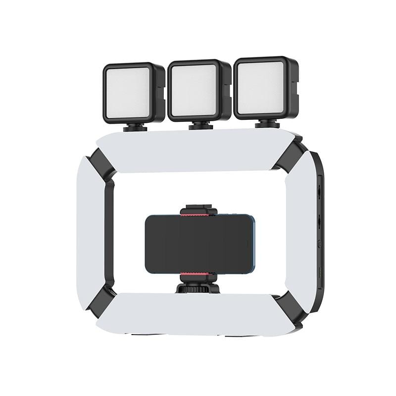 Ulanzi U200 Ring Light Video Rig 2245 - Professional LED Ring Light for YouTube, TikTok & Live Streaming - Perfect for Vlogging, Makeup, Photography & Video Conferencing