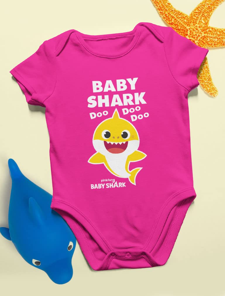 Tstars Baby Shark Doo Doo Doo Outfit - Cute Baby Bodysuit for Boys & Girls | Perfect for Birthday, Halloween & Family Photos