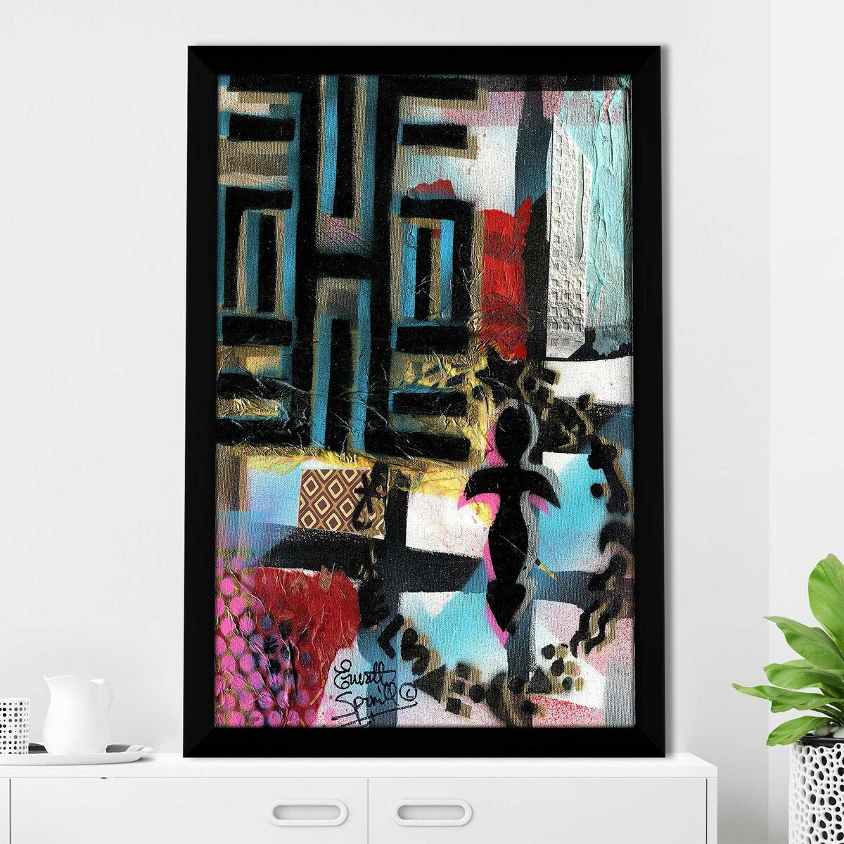 Abundance II Vertical Acrylic Wall Art Print - Modern Home & Office Decor for Living Room, Bedroom, or Workspace