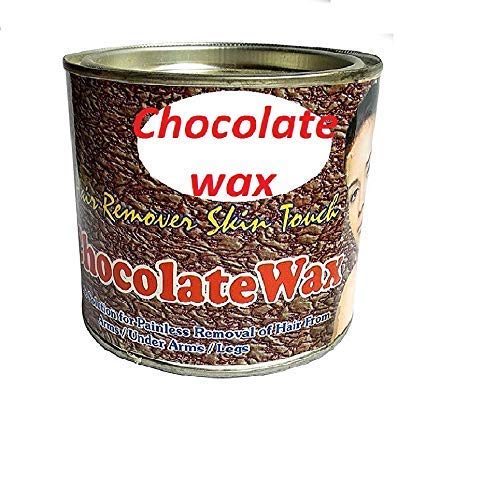 Professional Wax Heater Machine Kit - 600g Hot Chocolate Wax Cream, 40 Wax Strips & Knife - Hair Removal for Women & Men - At-Home & Salon Waxing for Legs, Face, Bikini & Body
