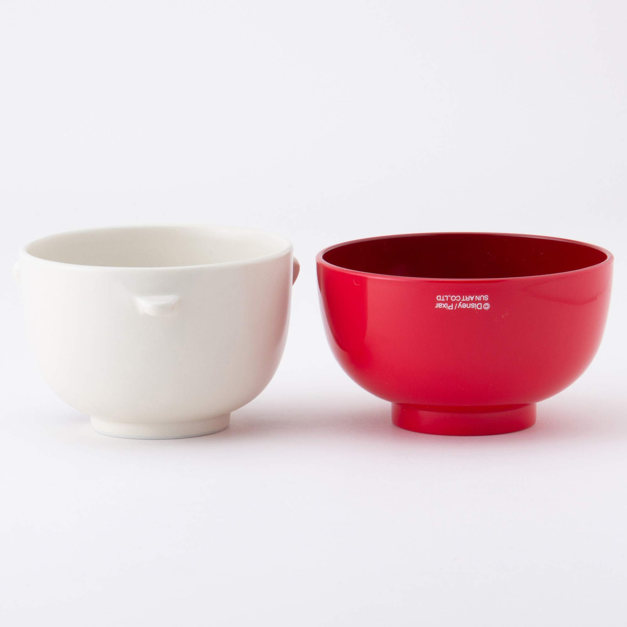 Disney Pixar Cars Lightning McQueen Soup & Rice Bowl Set for Kids - Mini SAN2186 - Perfect for Kids' Meals, Snacks, and Party Tableware