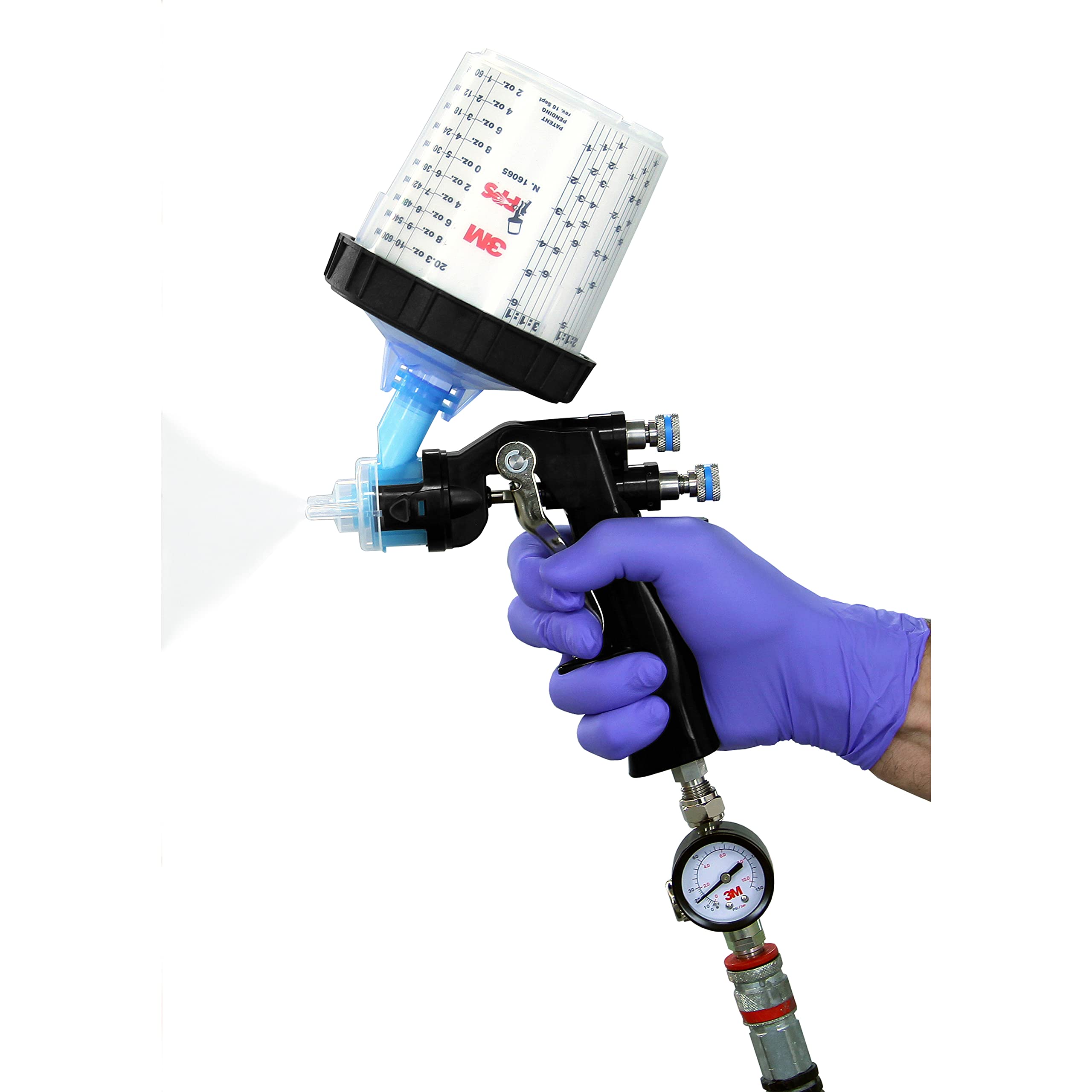 3M Accuspray ONE Replacement Spray Gun 16579 - Professional Automotive Paint Sprayer for Car Body Repair & DIY Projects