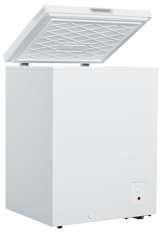 Avanti CF500M0W 5.0 Cubic Feet White Chest Freezer for Home, Garage & Basement - Energy Efficient Deep Freezer for Frozen Food Storage