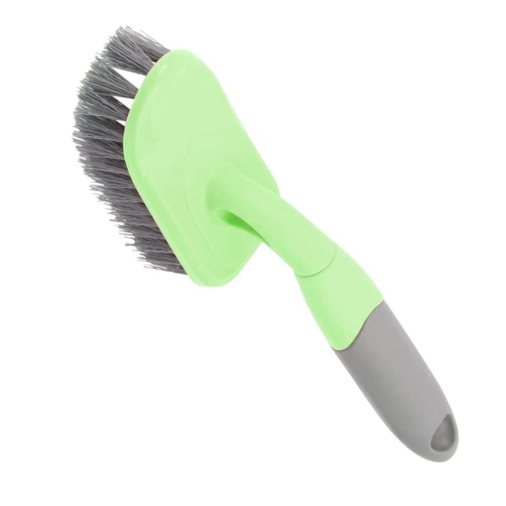 Premium Tile & Grout Cleaning Brush - Heavy Duty Shower, Window & Toilet Scrub Brush for Deep Cleaning Gaps & Grooves | Perfect for Bathroom, Kitchen & Hard-to-Reach Areas