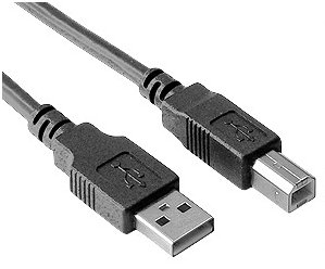 10ft USB Printer Cable & 10ft AC Power Cord for Canon PIXMA MG8220 MG8120 MG8120B iP4600 - Perfect for Home Office Printing & Photo Studio Setup