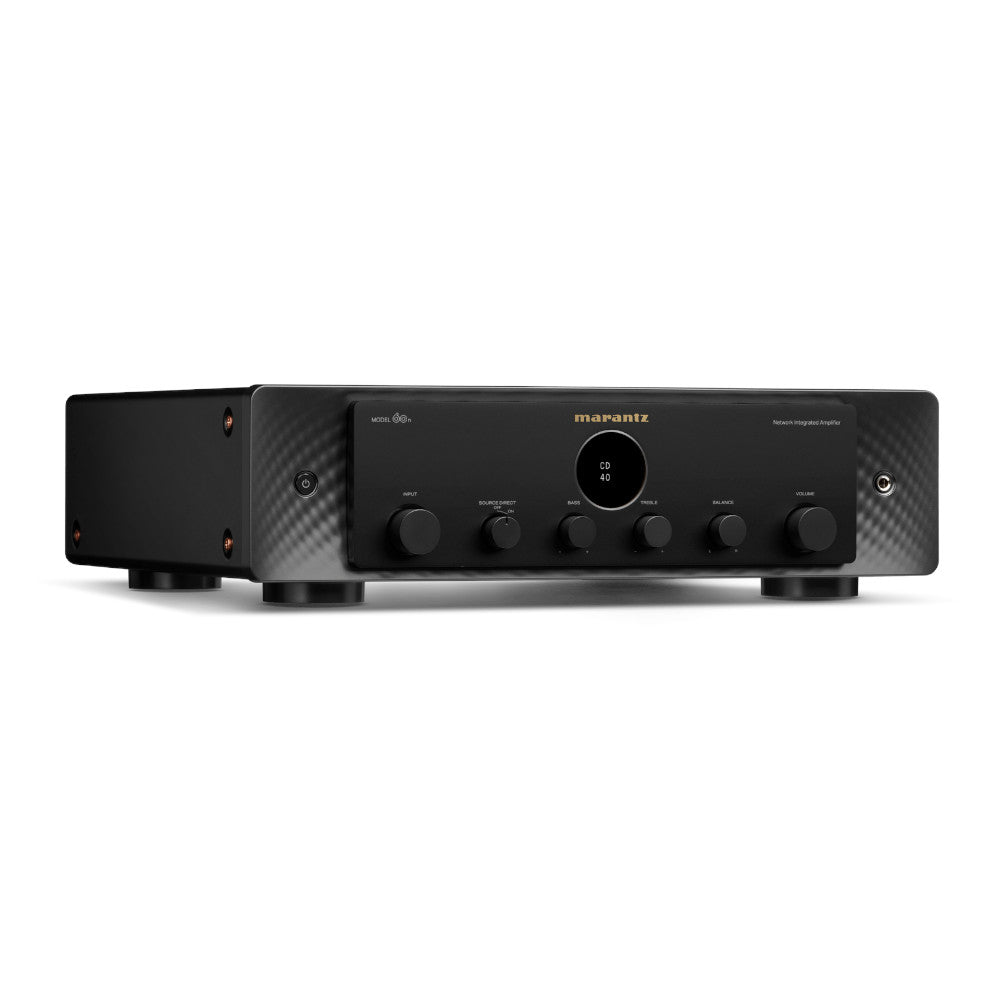 Marantz Model 60n Hi-Fi Network Integrated Amplifier with Streaming - Premium Stereo Audio System for Home Theater & Music Listening