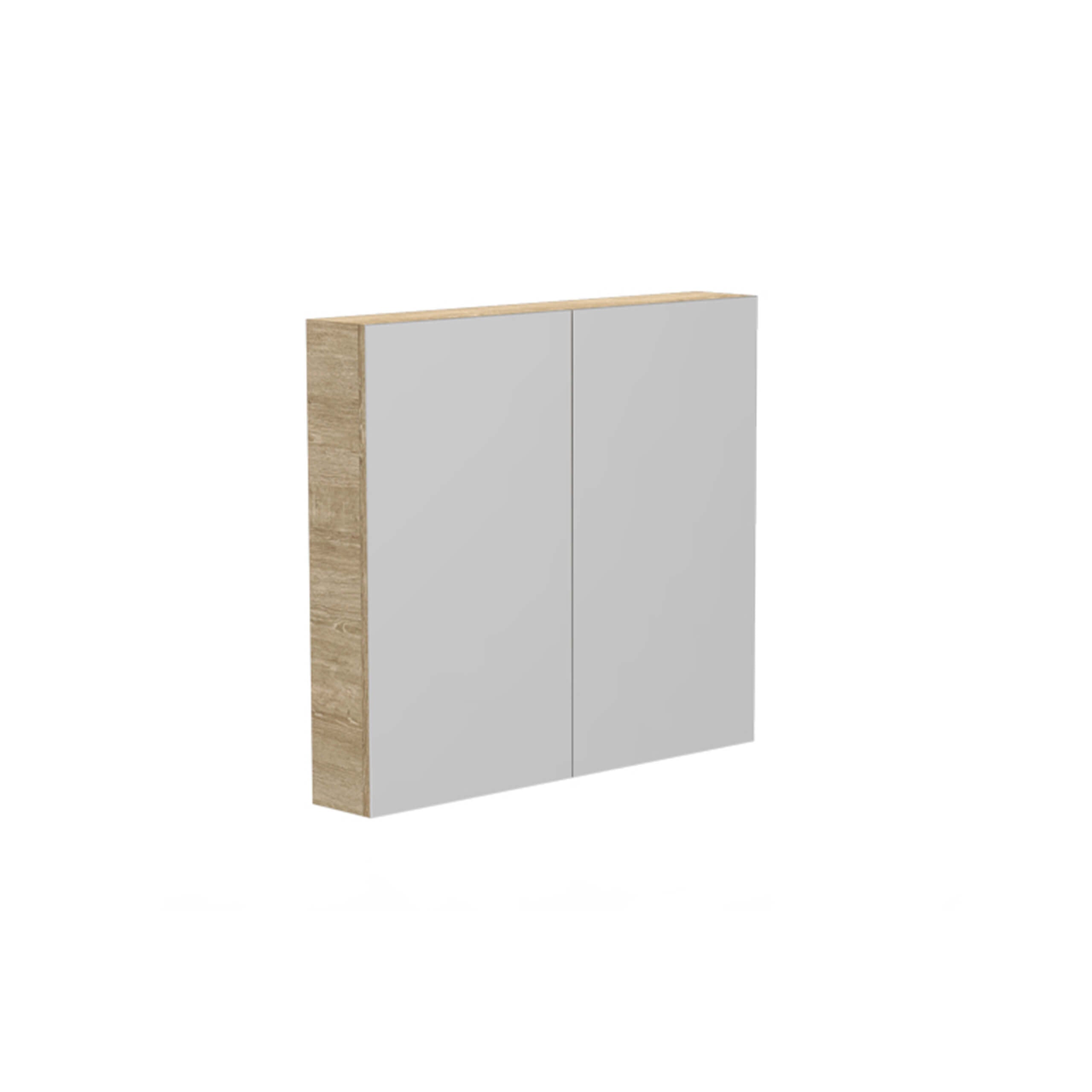 ADP Glacier Lite Shaving Cabinet - Waterproof Bathroom Mirror with LED Lights & Storage for Shaving Essentials | Perfect for Modern Bathrooms & Grooming Stations