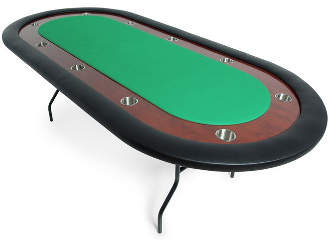BBO Poker Tables Ultimate UPT - Professional Texas Hold'em Poker Table for Home Game Nights & Casino Parties - Perfect for Poker Tournaments, Family Gatherings & Game Room Decor
