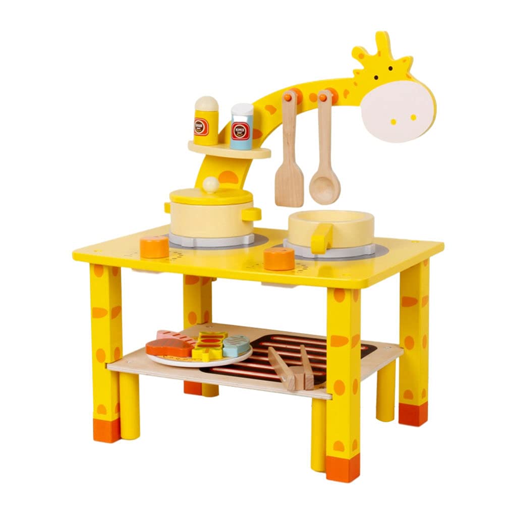 HEALLILY 1 Set Kids Pretend Play BBQ Cooking Toy - Early Educational Cognitive Learning Toy for Toddlers & Children - Perfect for Role Play, House Play, and Developmental Fun