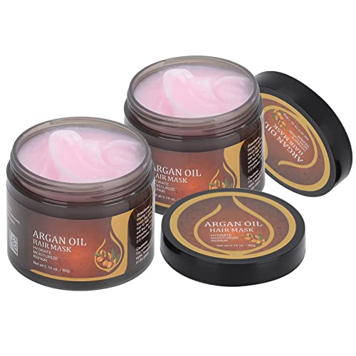 2Pcs Deep Moisturizing Hair Mask - Anti-Frizz Salon Treatment for Dry, Damaged Hair & Scalp Care | Nourishing Hair Repair for Smooth, Shiny Locks | Perfect for Daily Use, Salon Results at Home