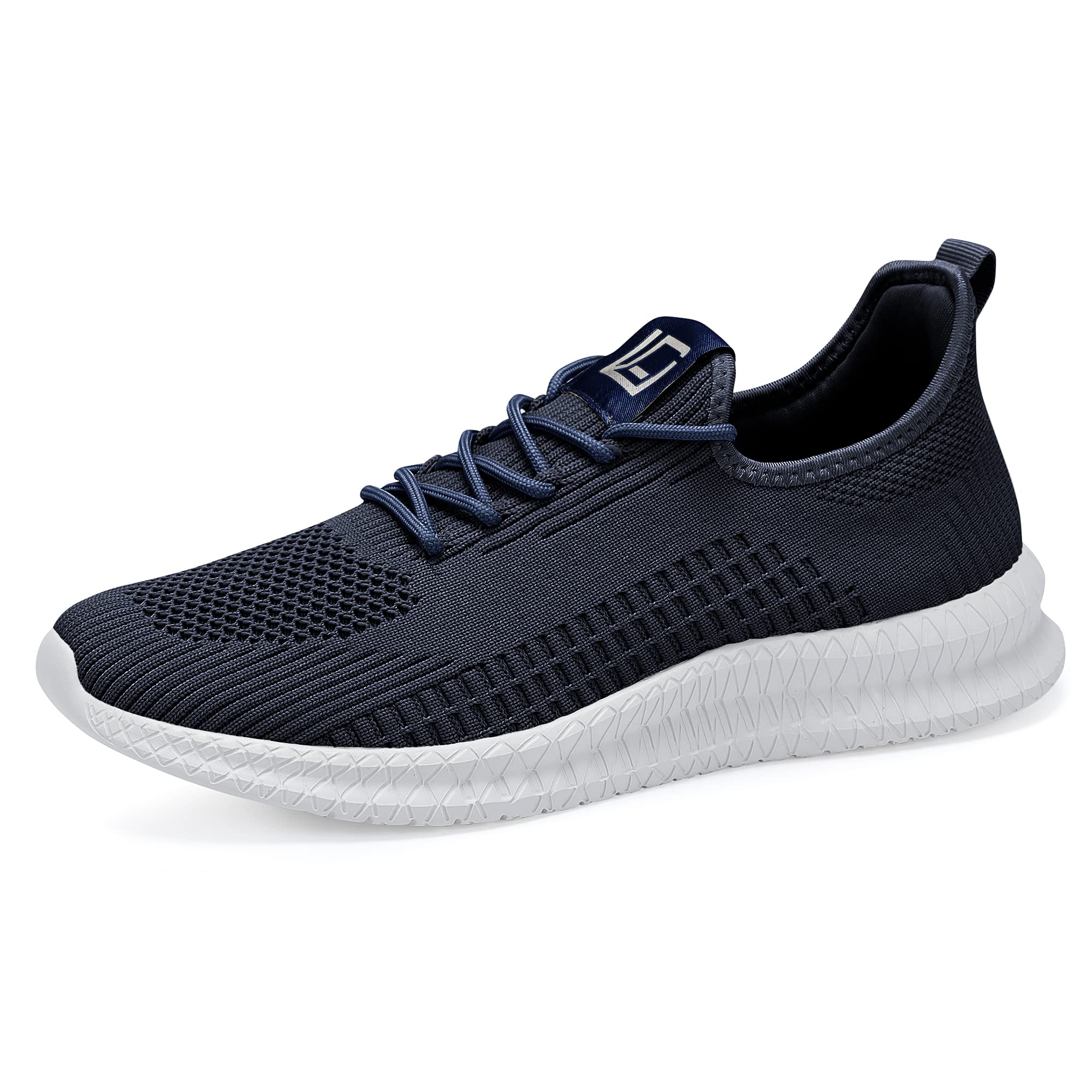 LCGJR Men's Running Shoes - Ultra Lightweight Breathable Athletic Sneakers for Jogging, Walking & Gym Workouts | Comfortable Mesh Casual Fashion Shoes for Daily Wear & Outdoor Activities