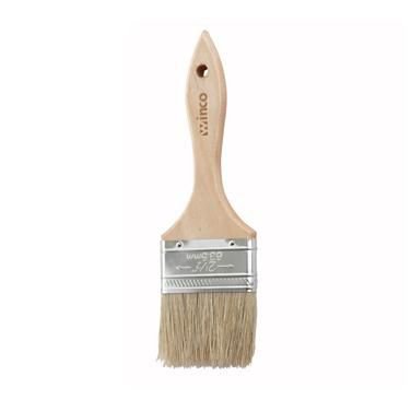 Winco WBR-25 Pastry Brushes 2.5 Inch - Professional Baking Brush for Cakes, Bread & Pastries - Perfect for Glazing, Buttering & Oil Application in Home Kitchens & Bakeries