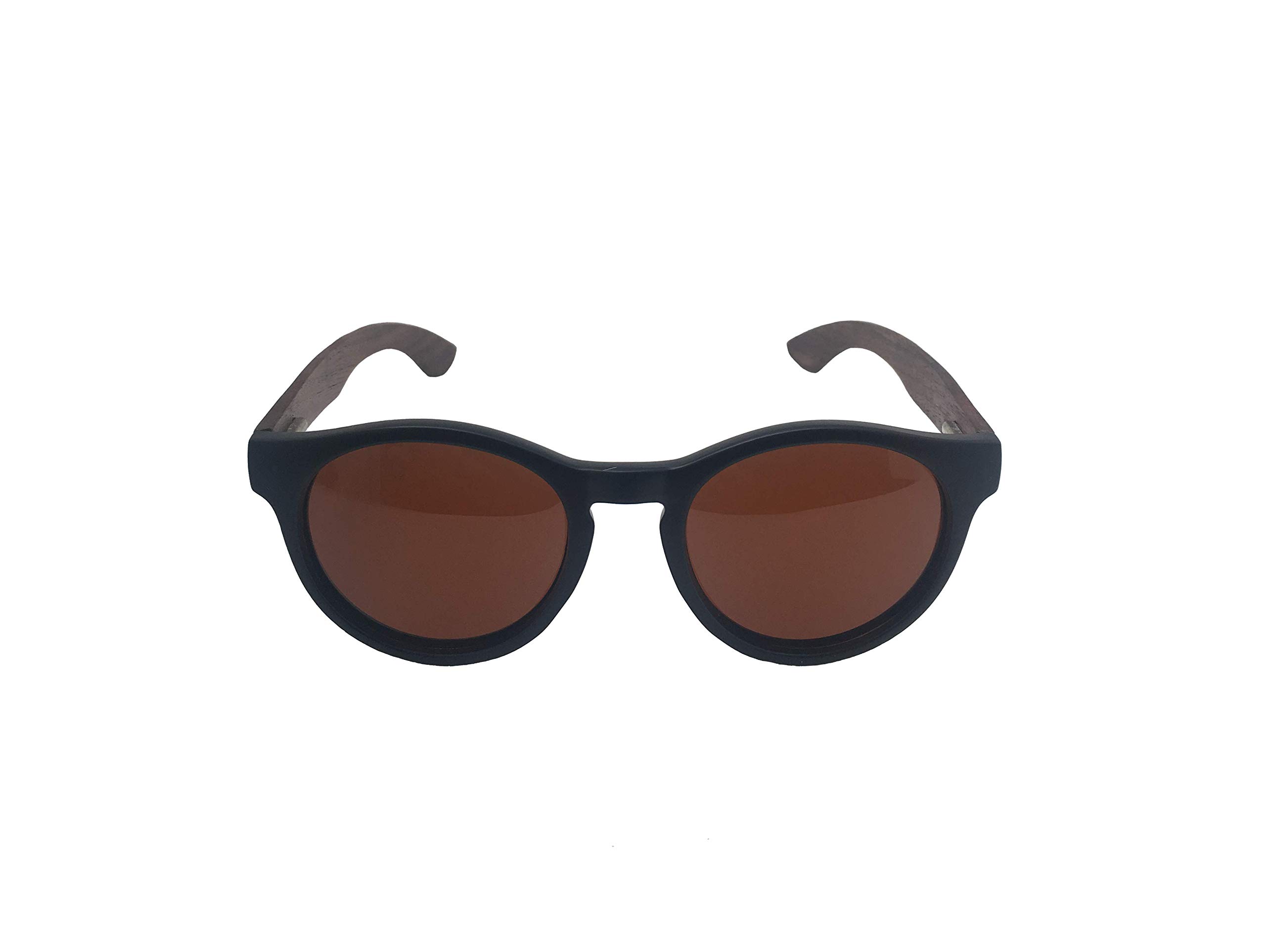 Wooden Cat Eye Sunglasses for Women - Retro Vintage Style Handcrafted Wood Frames - UV Protection for Outdoor, Beach, and Fashion Accessories