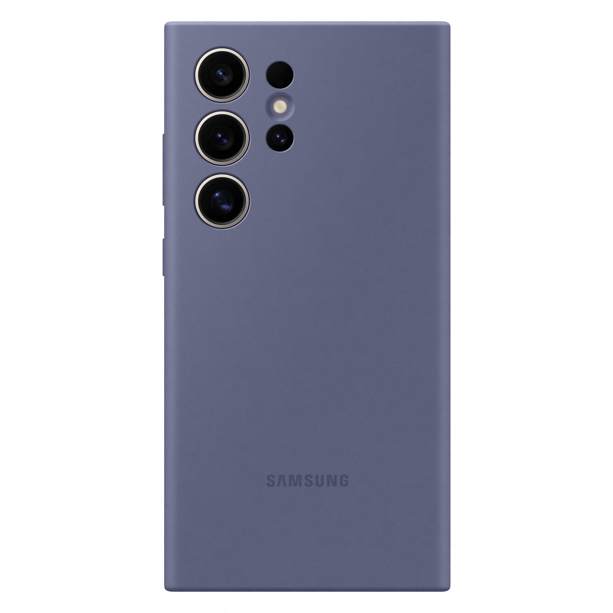 Samsung Galaxy S24 Ultra Official Silicone Case - Violet | Slim Protective Cover for Everyday Use, Work & Travel