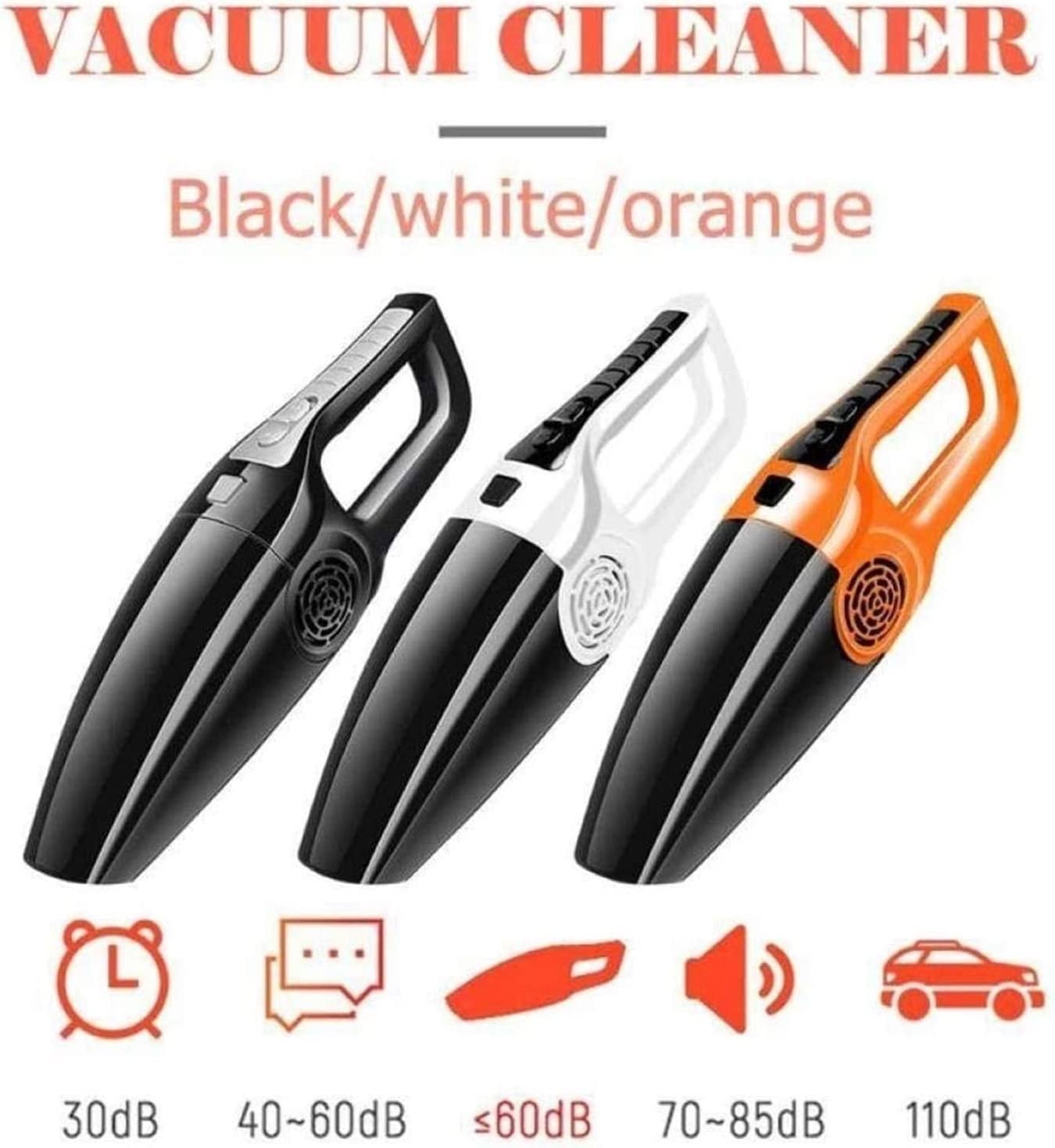 Cordless Handheld Vacuum Cleaner - Rechargeable Li-ion Battery, Quick Charge, Strong Suction for Pet Hair, Home & Car Cleaning | Portable Mini Vacuum for Quick Cleanups, Upholstery, and Small Spaces