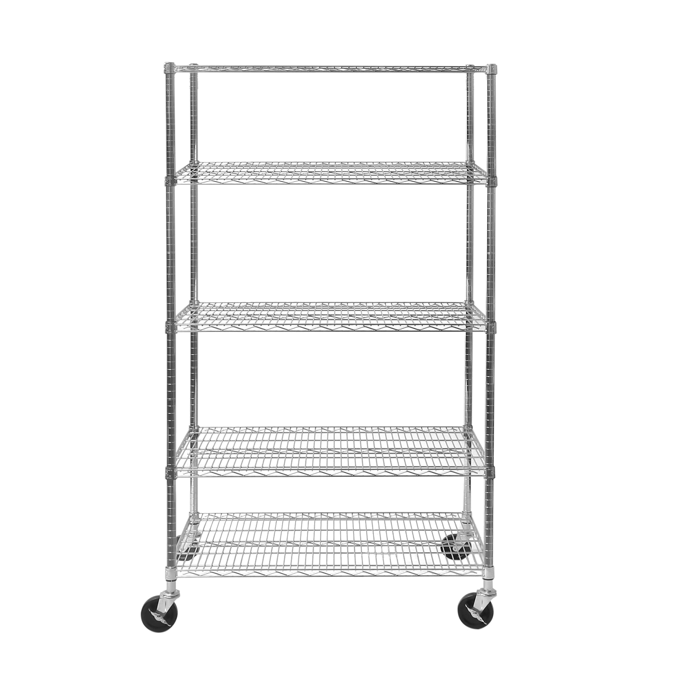 UltraDurable® 5 Tier NSF Certified Steel Shelving Unit - Heavy Duty Storage Rack for Garage, Warehouse, Pantry & Commercial Use
