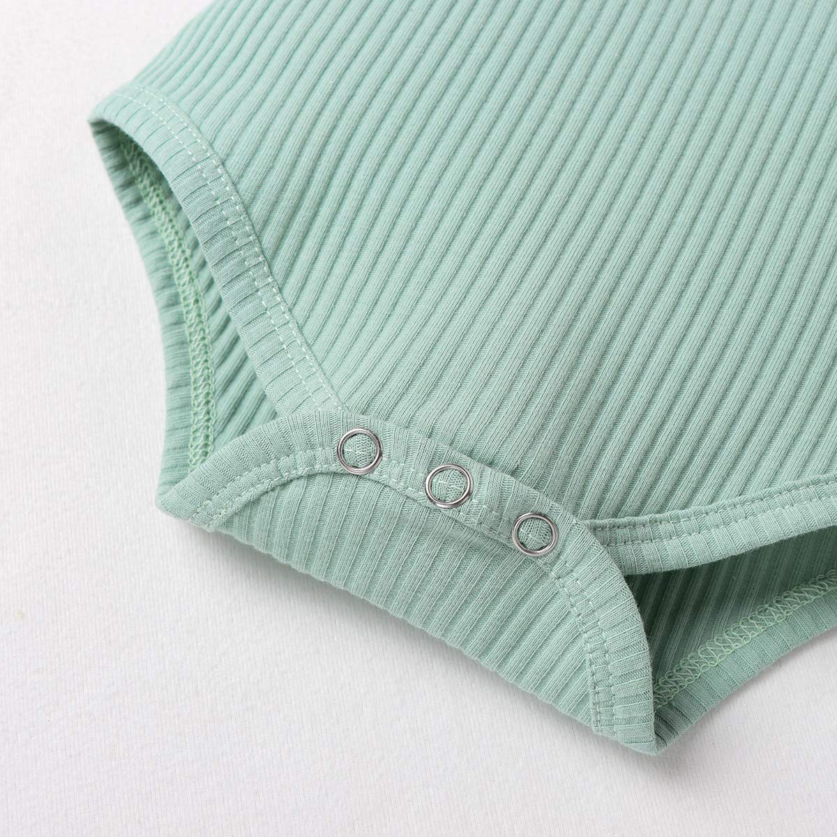 **Unisex Baby Pajamas Set - 2PCS Long Sleeve Romper & Pants for Boys & Girls - Soft Cotton Sleepwear for Newborns & Toddlers - Perfect for Bedtime, Lounging & Photo Shoots**