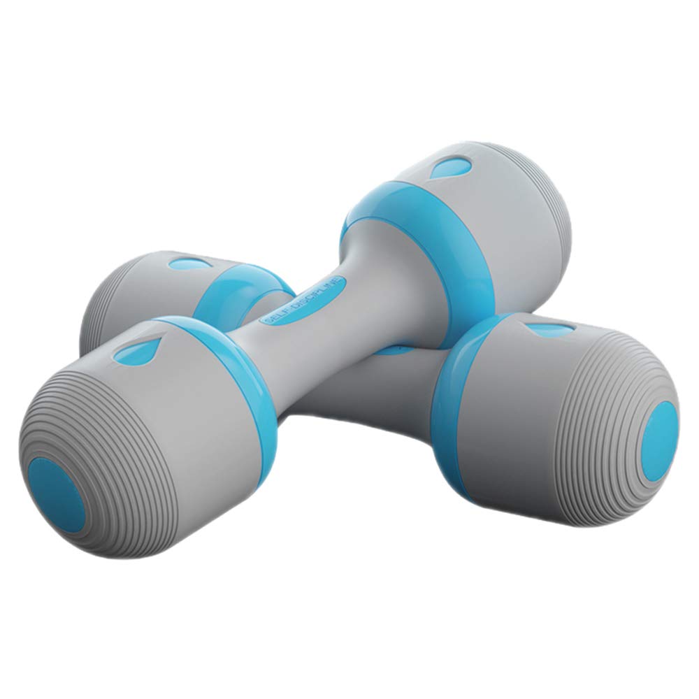 Adjustable Dumbbells Set of 2 for Men - 4.4-22lb Weight Options with Non-Slip Grip - All-Purpose Dumbbell Pair for Home Gym, Office & Strength Training - Perfect for Weightlifting, CrossFit & Full-Body Workouts (Blue)