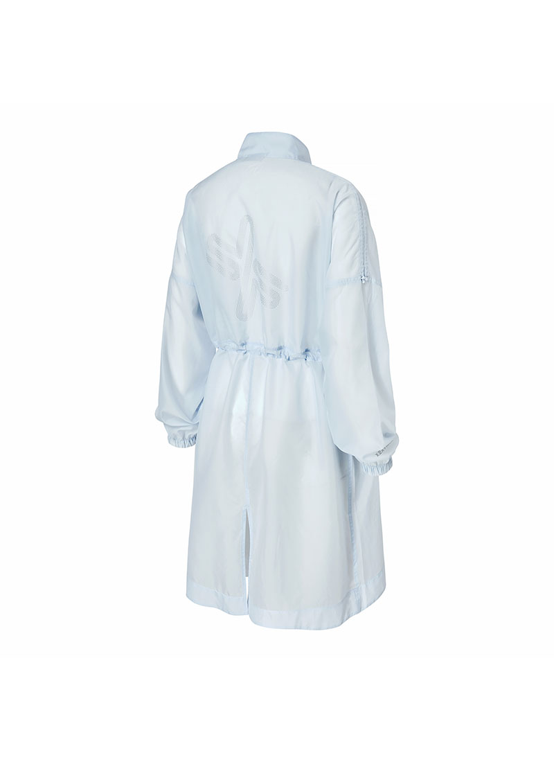 Airy Active Maxi Long Jacket - Lightweight Breathable Women's Outerwear for Running, Hiking & Outdoor Activities