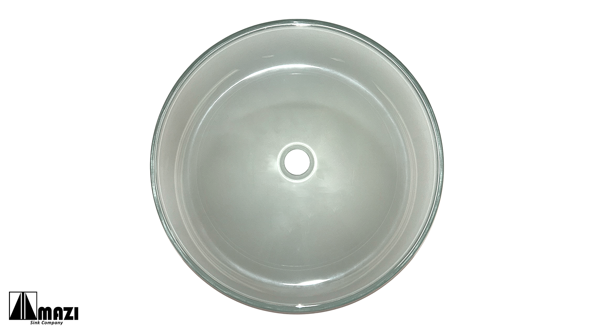 Modern Glass Vessel Bathroom Sink - BN10124 - Elegant Above Counter Bathroom Vanity Sink for Contemporary Home Decor, Perfect for Master Bathrooms & Powder Rooms