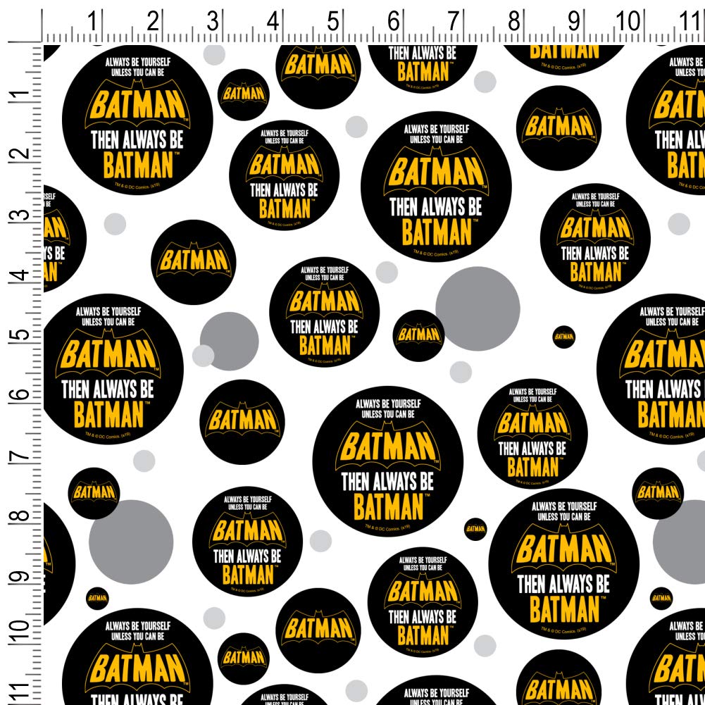 Batman Gift Wrap Paper Roll - Premium Superhero Wrapping Paper for Birthdays, Holidays & Comic-Themed Parties | DC Comics Officially Licensed