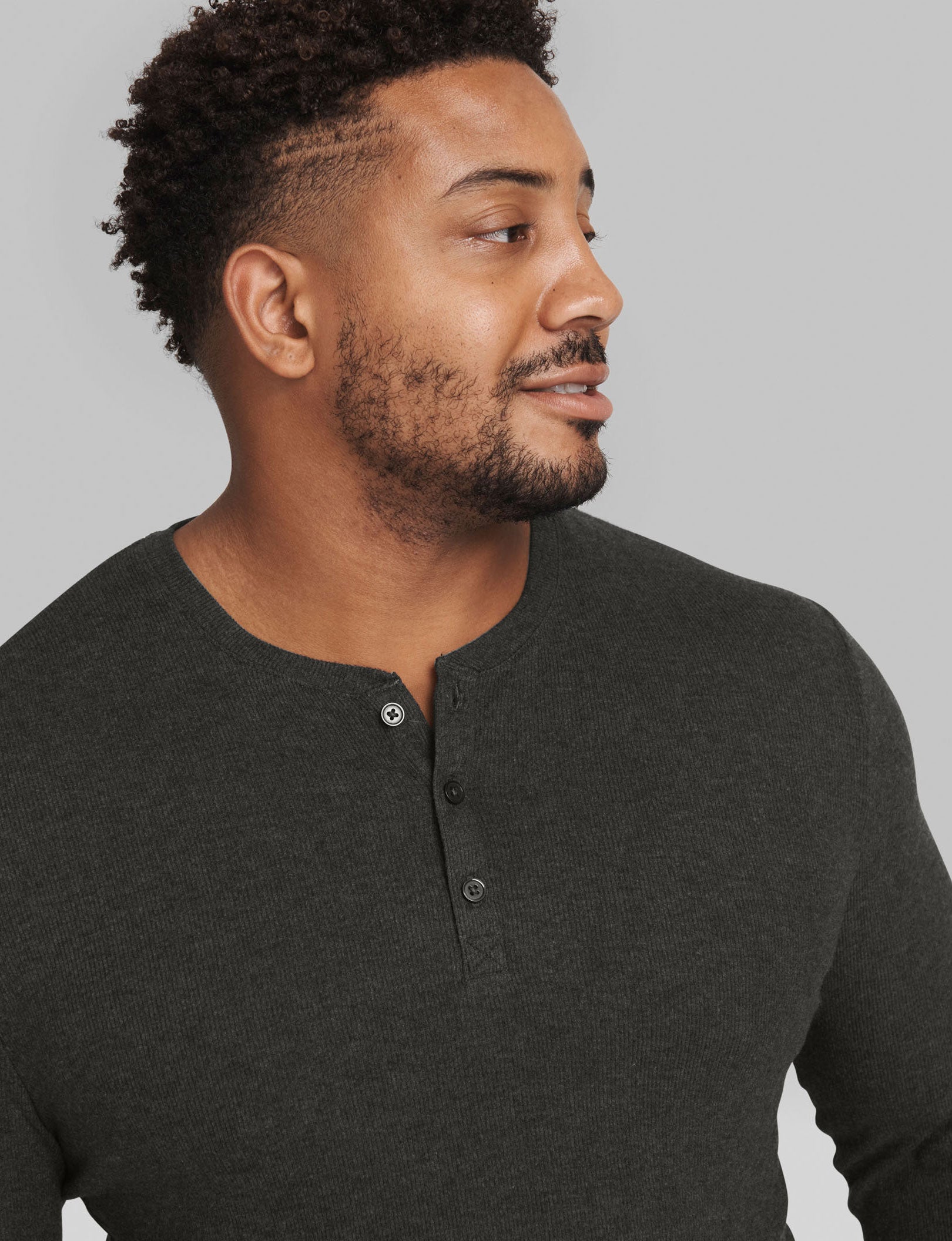 Premium Men's Henley Shirt & Jogger Pajama Set - Soft Cotton Lounge Wear for Relaxing at Home, Sleepwear & Comfortable Outfit for Lounging, Travel & Casual Wear