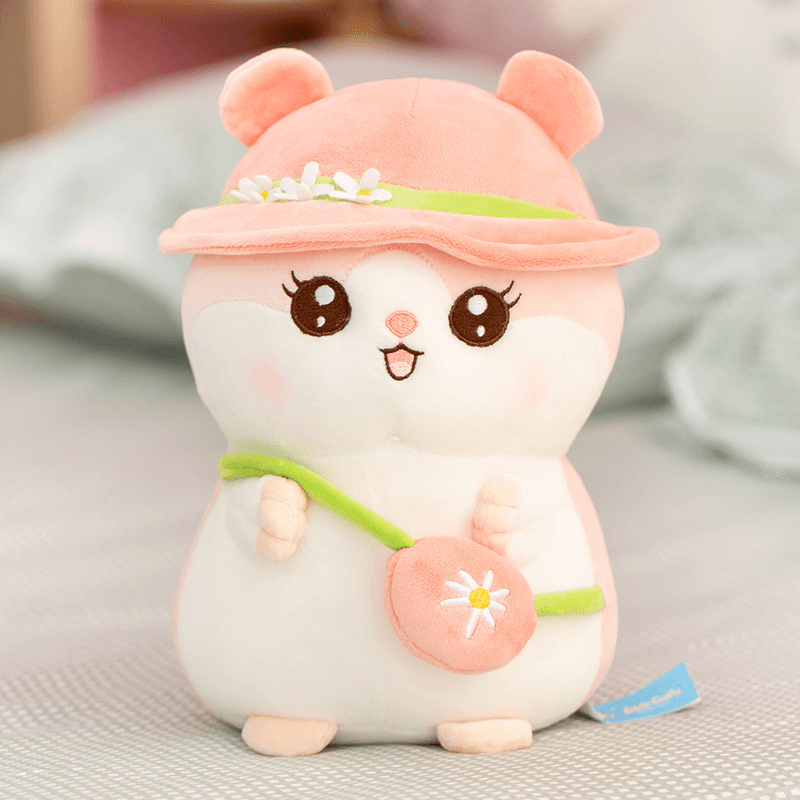 Giant Kawaii Stuffed Hamster Plush Toy - Extra Large Cute Soft Plushie for Kids, Girls & Boys | Perfect for Bedroom Decor, Gifts & Cuddling