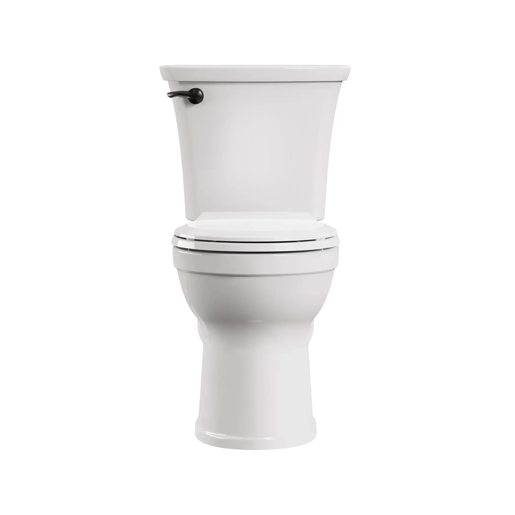 Champion PRO Two-Piece 1.28 GPF Water-Saving Round Front Toilet Bowl - Chair Height Comfort, Easy Installation for Bathroom Remodeling (Toilet Seat Not Included) - Perfect for Small Bathrooms, Apartments & Modern Homes