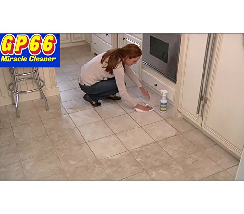 GP66 Green Miracle Cleaner - All-Purpose Concentrated Cleaner (12 or 32 oz Bottles) | Oven, Concrete, Laundry, Grout Cleaner | Eco-Friendly Multi-Surface Cleaner for Home, Kitchen, Bathroom & Outdoor Use