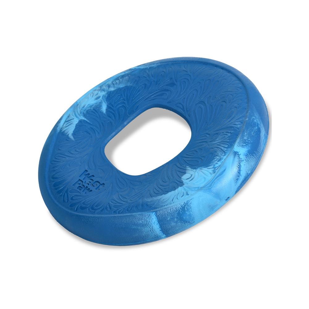 Saliz Seaflex Flying Disc Dog Toy - Durable Fetch Frisbee for Outdoor Play, Beach, Park & Backyard Fun - Best for Active Dogs & Puppies