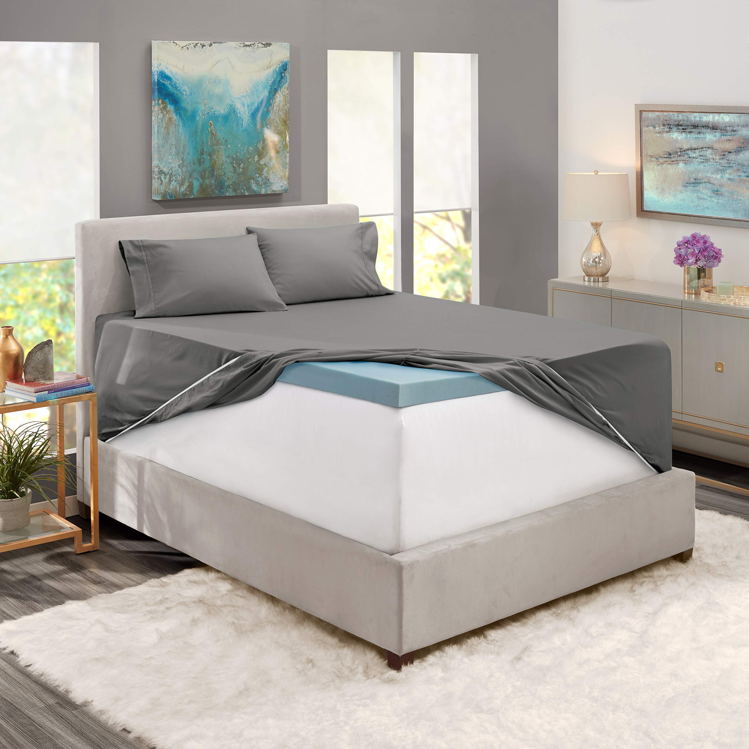 Luxury 100% Cotton 800 Thread Count California King Sheet Set - 4 Piece Hotel Quality Bed Sheets with 15