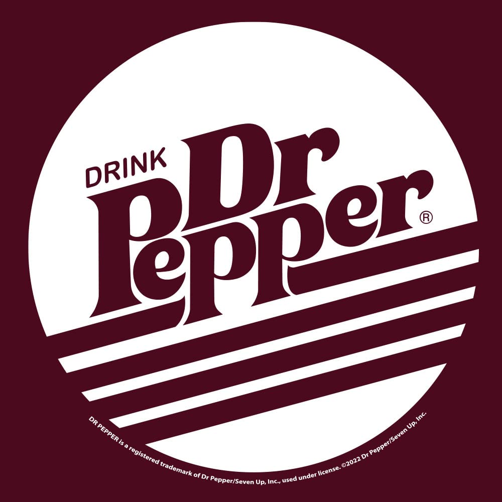 Vintage Dr Pepper Logo T-Shirt for Men - Retro Soft Cotton Tee - Perfect for Casual Wear, Parties & Gifts