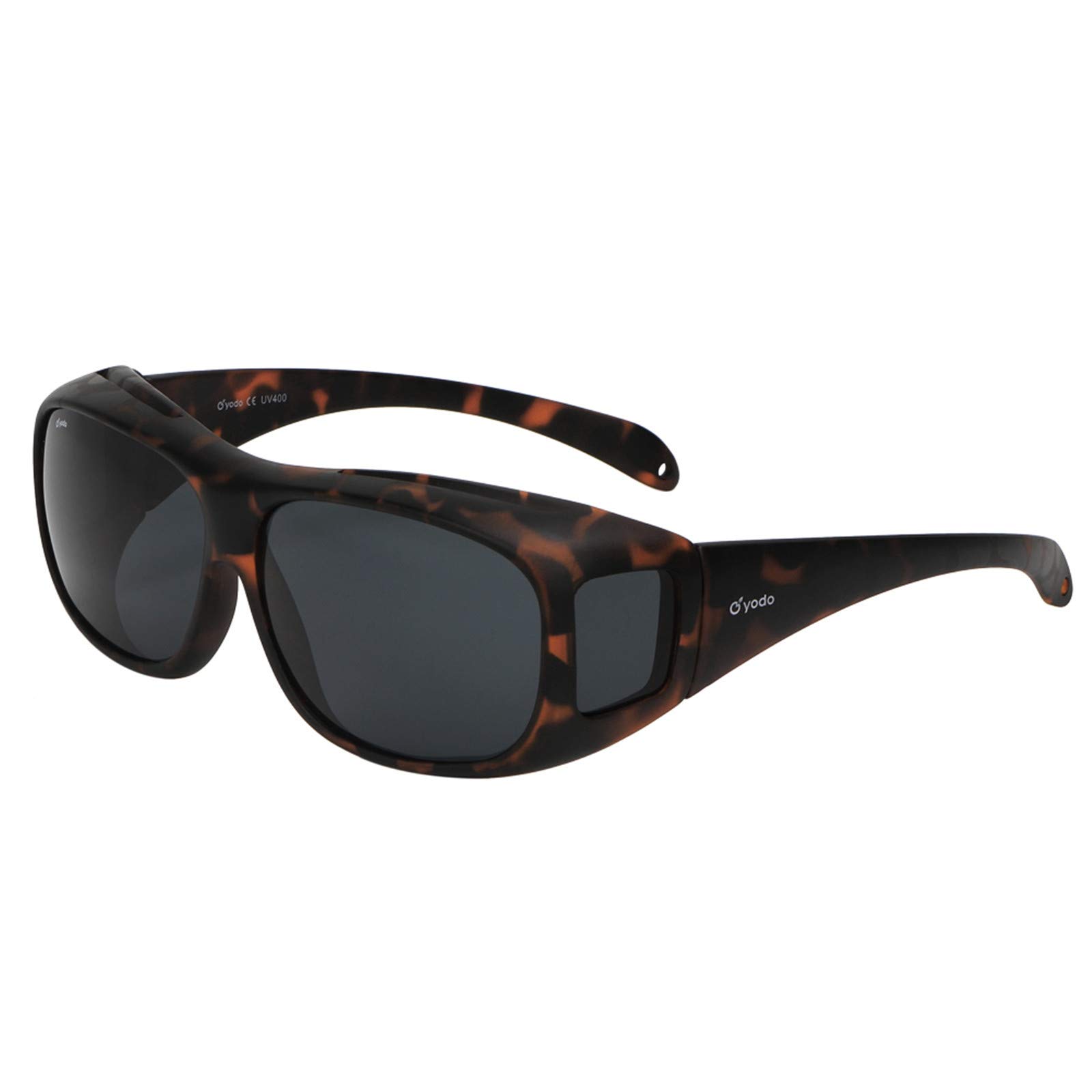 Yodo Fit Over Glasses Sunglasses - Polarized UV Protection for Men & Women - Perfect for Driving, Fishing, and Outdoor Activities