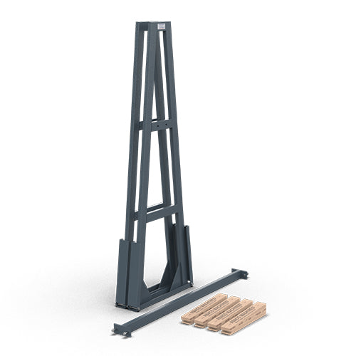 Abaco QLI Folding Truck A Frame 074 - Heavy Duty Collapsible Hand Cart for Warehouse, Moving & Industrial Use | Portable Utility Dolly for Home, Office & Construction Sites