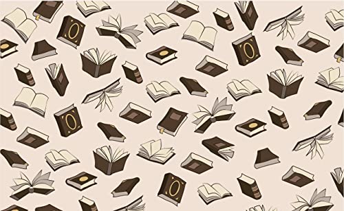 Books and Pages Beige / Brown / Gold