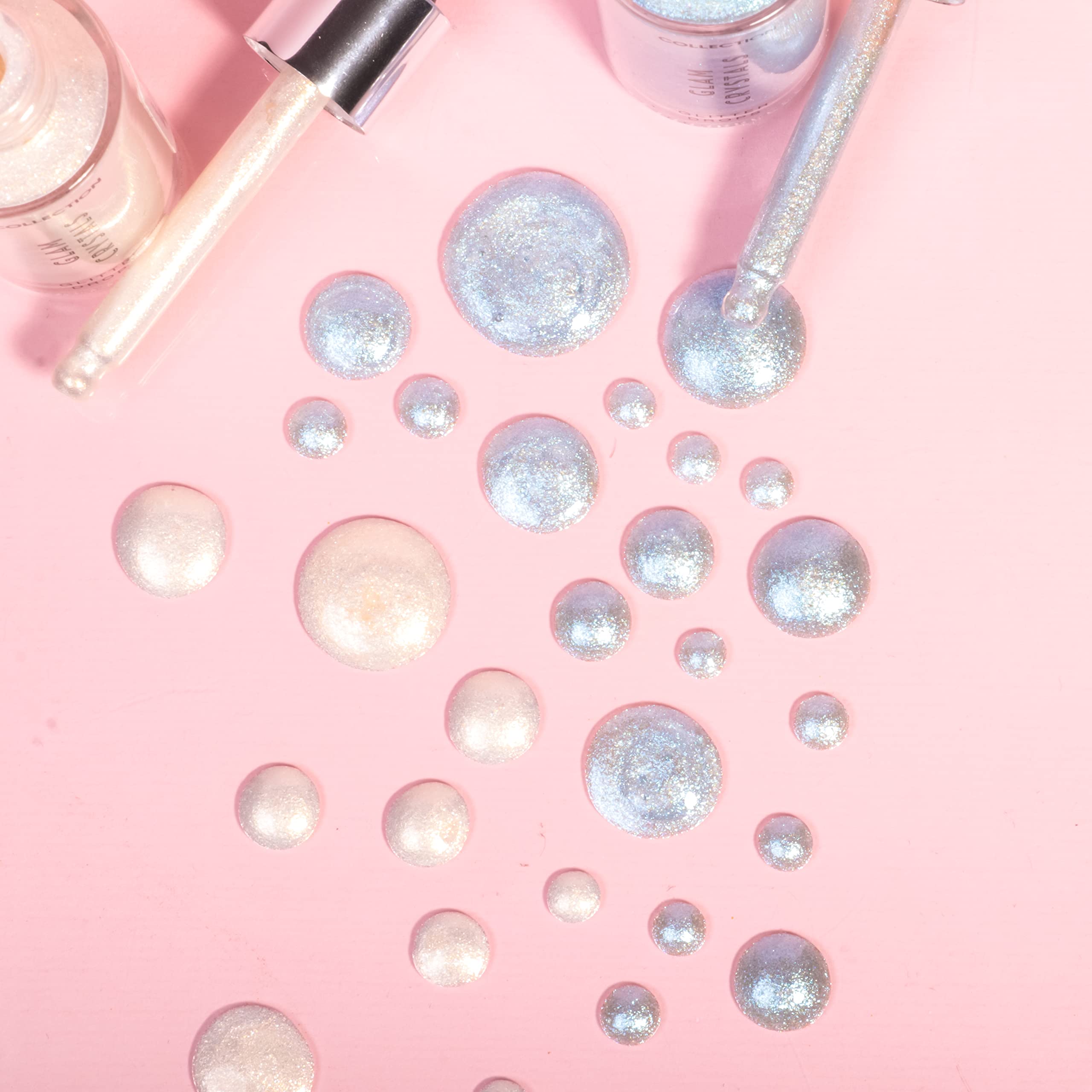 Glam Crystals Glitter Drops - Festival & Stage Makeup for Cosmetics