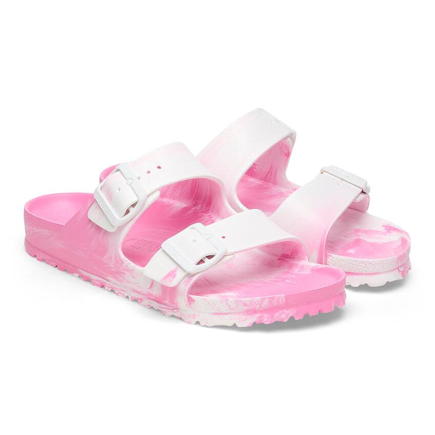 Birkenstock Arizona EVA Sandals in Multi Candy Pink - Comfortable & Lightweight for Beach, Pool, and Summer Outings