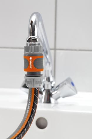 Gardena Rapid Connector Set - Quick & Easy Garden Hose Fittings for Efficient Watering | Perfect for Lawn Care, Gardening & Outdoor Cleaning