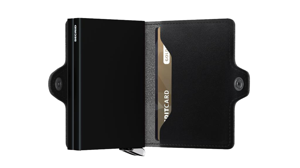 SECRID Premium Twinwallet Dusk - RFID Blocking Leather Wallet for Men & Women | Slim Bifold Credit Card Holder with Money Clip | Perfect for Travel, Business & Everyday Use