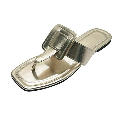 Women's Lightweight Comfortable Clip-Toe Slippers - Casual Summer Slides for Beach, Pool & Water Activities | Breathable House Shoes for Indoor/Outdoor Wear