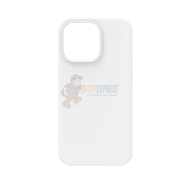 iPhone 13 Pro Slim Soft Silicone Case - Shockproof Protective Cover (White) | Perfect for Everyday Use, Travel & Outdoor Activities