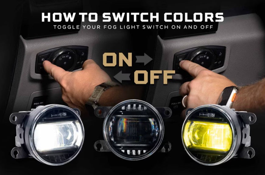 2005-2007 Ford Ranger XB Evo & Evo+ Fog Lights - Durable LED Off-Road Driving Lights for Adventure & Night Visibility