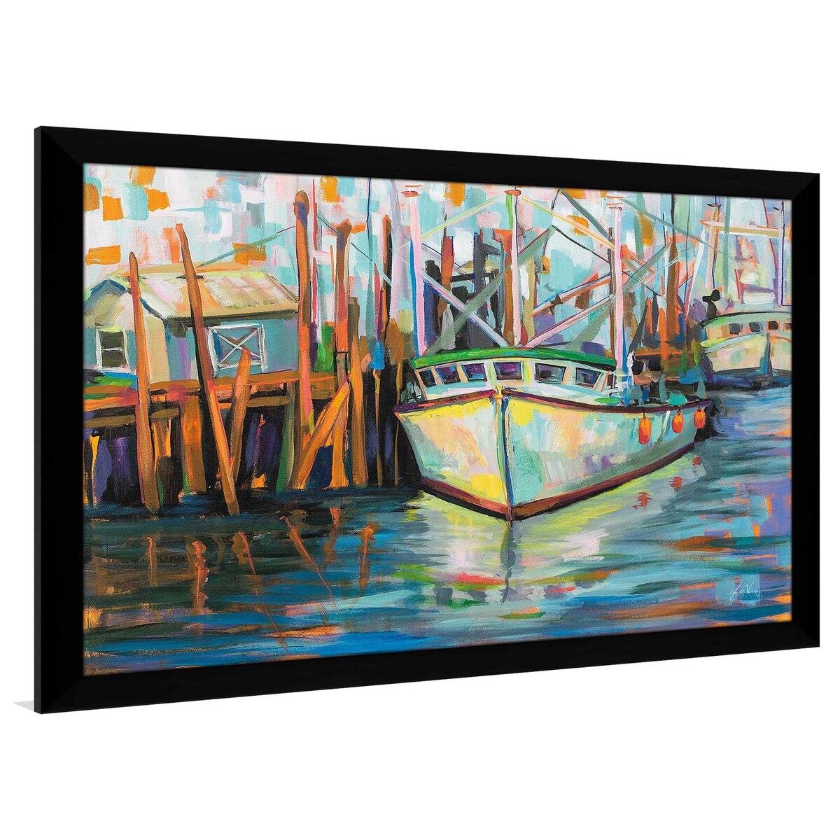Custom Dock Sign - Personalized Acrylic Print for Boat, Marina & Waterfront Decor - Perfect for Housewarming Gifts & Nautical Themed Home Decor