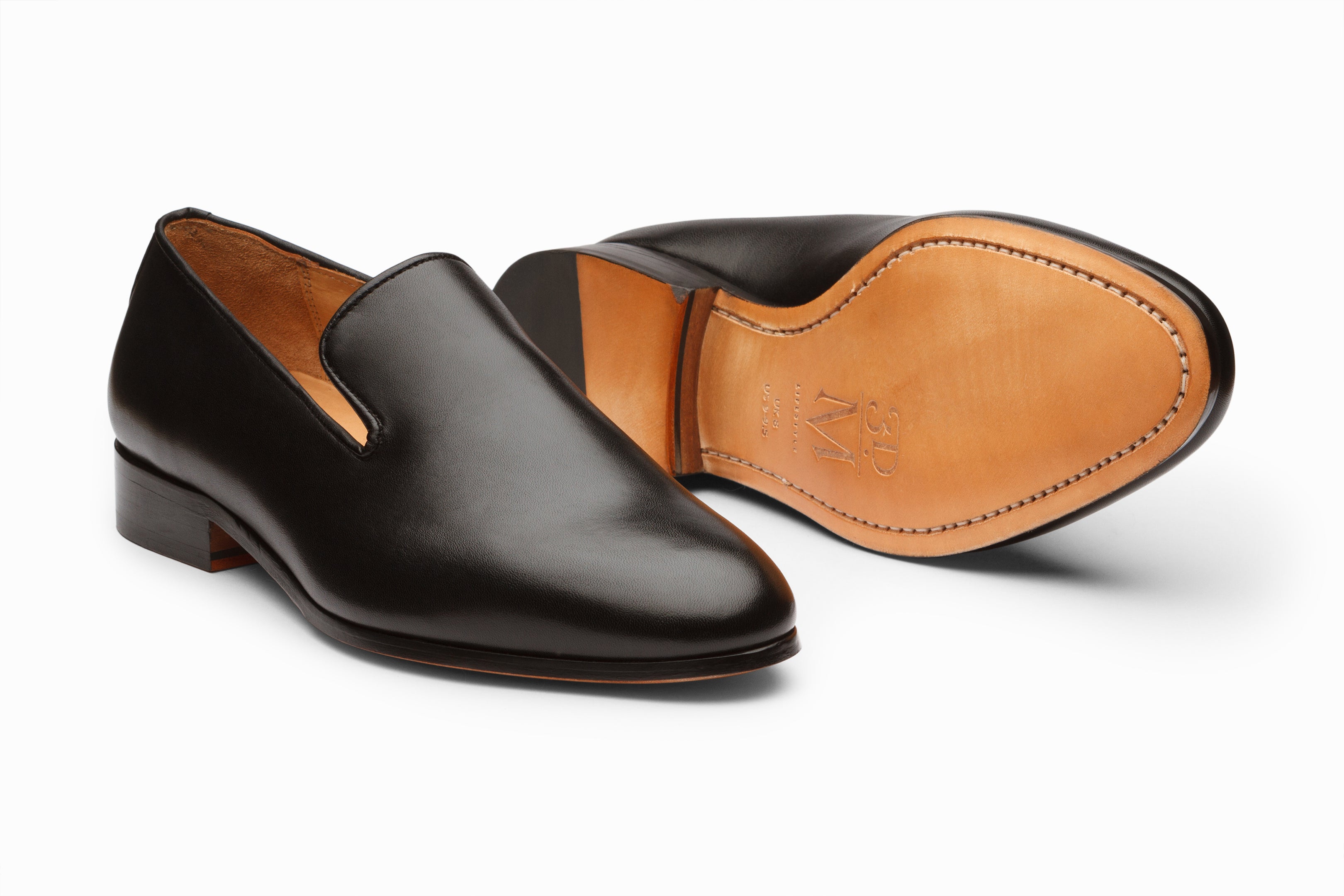 Black Venetian Loafers for Men & Women | Comfortable Slip-On Dress Shoes | Perfect for Office, Business & Casual Outfits